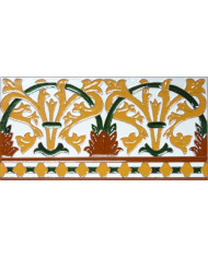 Faïence sévillan relief MZ-042-01
