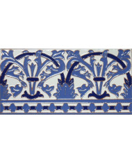 Sevillian relief tile MZ-042-441, Handmade in Seville