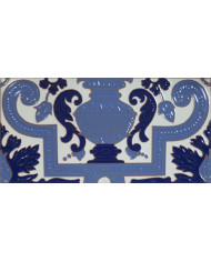 Sevillian relief tile MZ-053-441B, Handmade in Seville