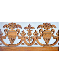 Sevillian relief copper tile MZ-027-91, Handmade in Seville