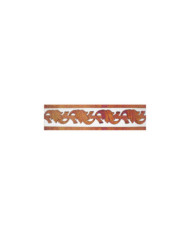 Sevillian relief copper tile MZ-057-91, Handmade in Seville
