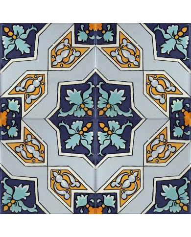 Composition 02AS-GRANADA20AZ, Handmade in Seville