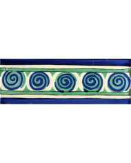 Frieze 02AS-ESPIRAL7CE, Handmade in Seville