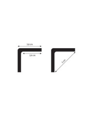 Copper dado rail MZ-153-99, Handmade in Seville