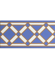 Sevillian relief tile MZ-009-41, Handmade in Seville
