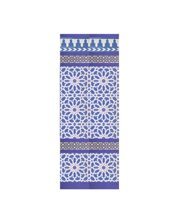 Arabian Heljä by Marjo Tiiroka Relief Arabian tile MZ-040-41, Handmade in Seville