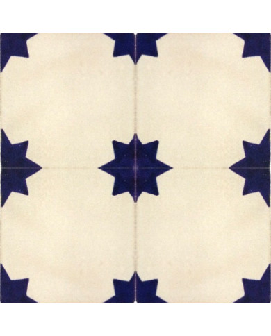 Composition 02AS-ESTRELLAESQ13AZ, Handmade in Seville