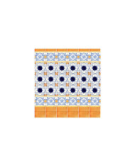 Skirting board 02AS-AMAL15ZO, Handmade in Seville
