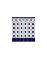 Skirting board 02AS-CASABLANCA15ZO, Handmade in Seville