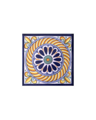 Rustic Tile 03AH-AZ1705, Handmade in Seville