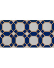 Relief Arabian tile MZ-003-14, Handmade in Seville