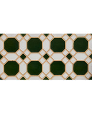 Relief Arabian tile MZ-003-21, Handmade in Seville