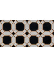 Relief Arabian tile MZ-003-51, Handmade in Seville