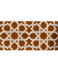 Relief Arabian tile MZ-006-31, Handmade in Seville