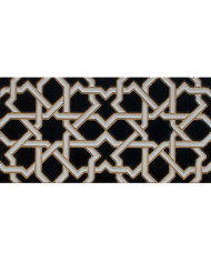 Relief Arabian tile MZ-006-51, Handmade in Seville