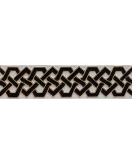 Relief Arabian tile MZ-008-51, Handmade in Seville