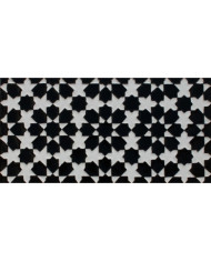 Relief Arabian tile MZ-010-51, Handmade in Seville