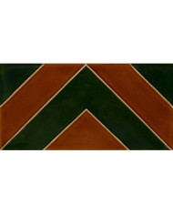 Relief Arabian tile MZ-023-23, Handmade in Seville