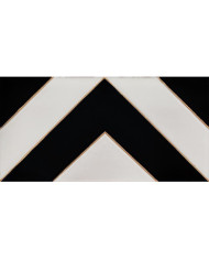 Relief Arabian tile MZ-023-51, Handmade in Seville