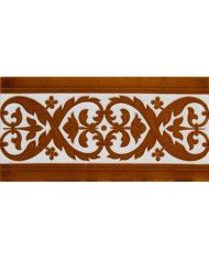 Sevillian relief tile MZ-026-31, Handmade in Seville