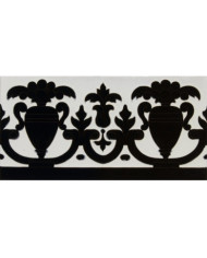 Sevillian relief tile MZ-027-51, Handmade in Seville