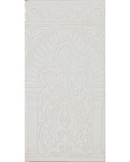 Sevillian relief tile MZ-030-11, Handmade in Seville