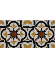 Sevillian relief tile MZ-031-01, Handmade in Seville