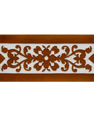 Sevillian relief tile MZ-033-31, Handmade in Seville