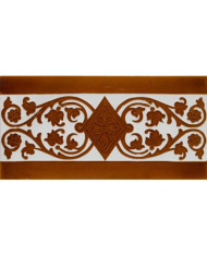 Sevillian relief tile MZ-034-31, Handmade in Seville