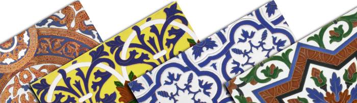 Sevillian relief tiles